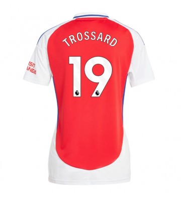 Arsenal Leandro Trossard #19 Primera Equipación Mujer 2024-25 Manga Corta